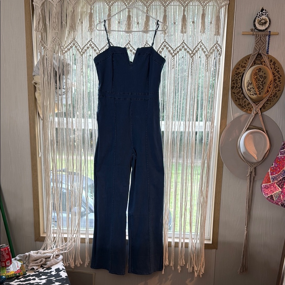 Elegant Blue Jumpsuit